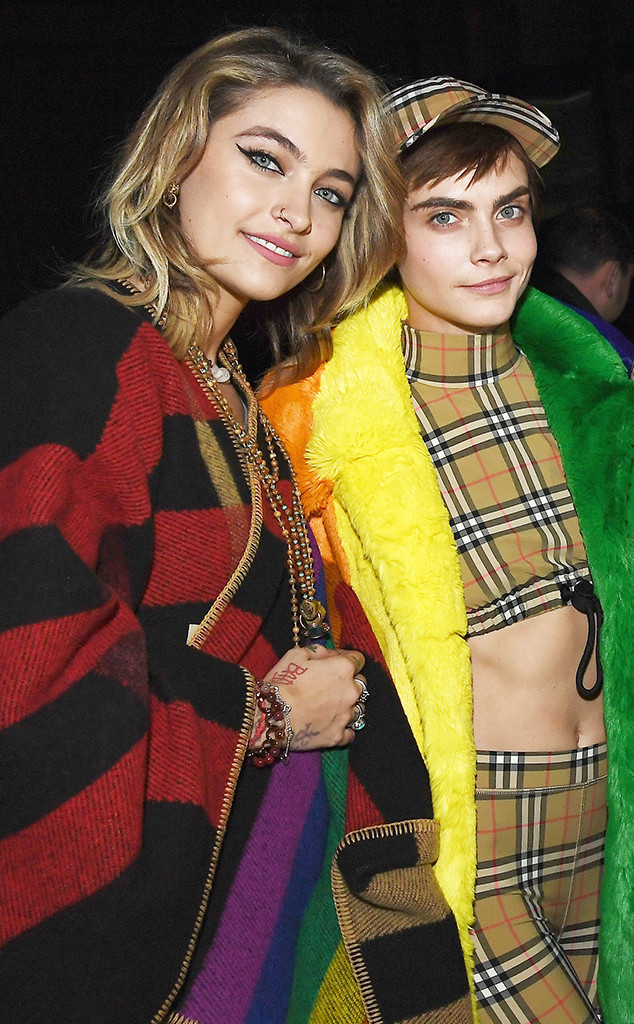 Paris Jackson And Cara Delevingne Kiss While Out With Macaulay